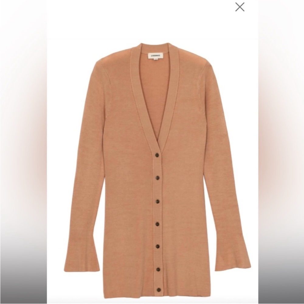 L’Agence size Large duster sweater